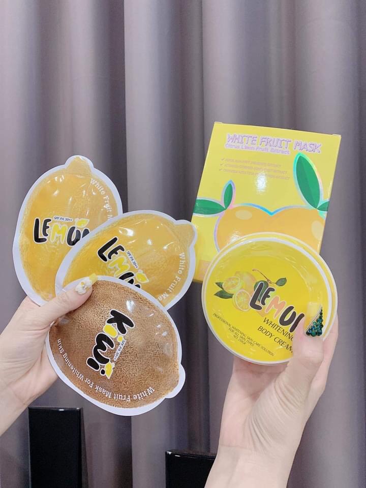 [HCM]KEM Ủ TRẮNG CHANH - Ủ KÍCH TRẮNG QLADY