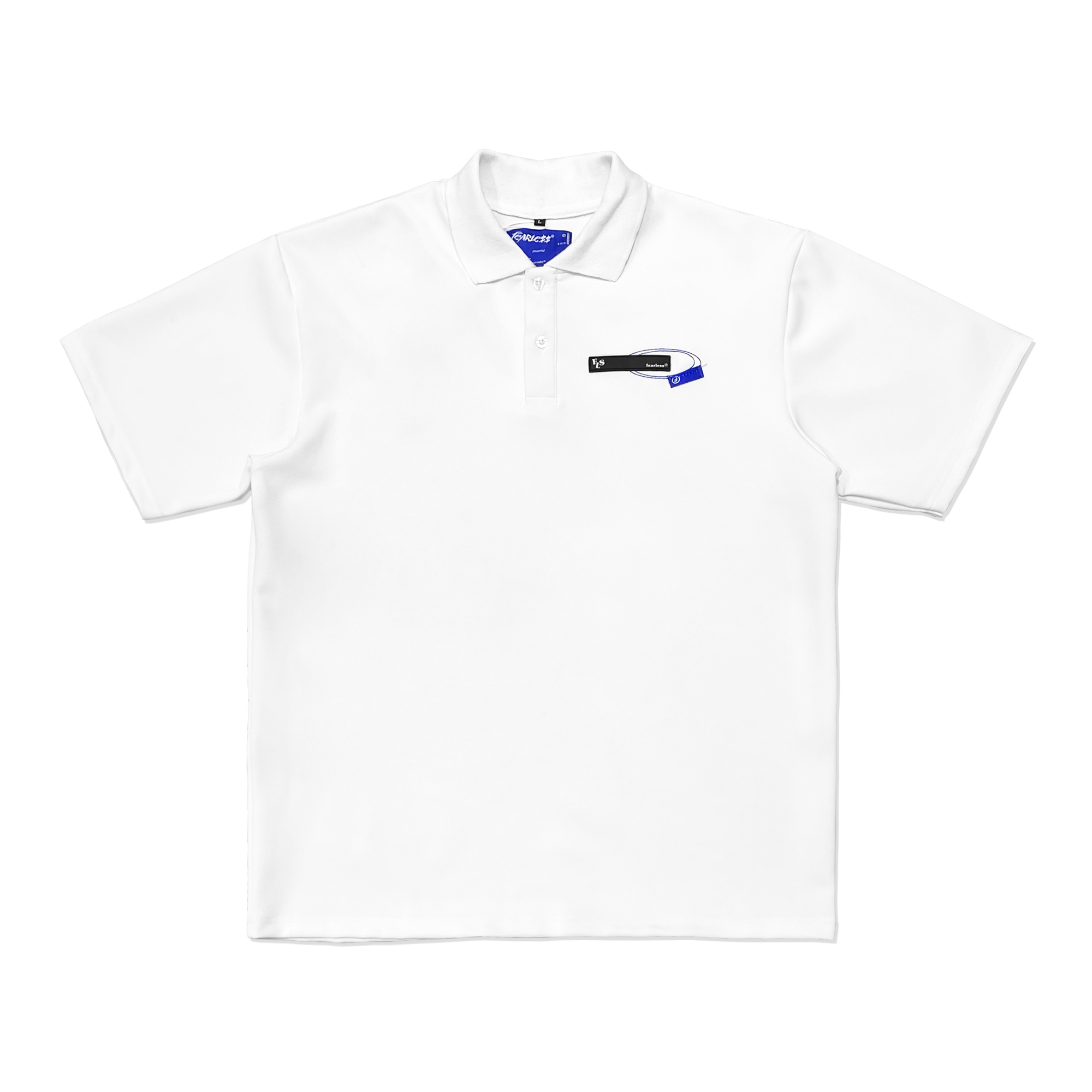 Áo thun polo oversize fearless fls vải poly