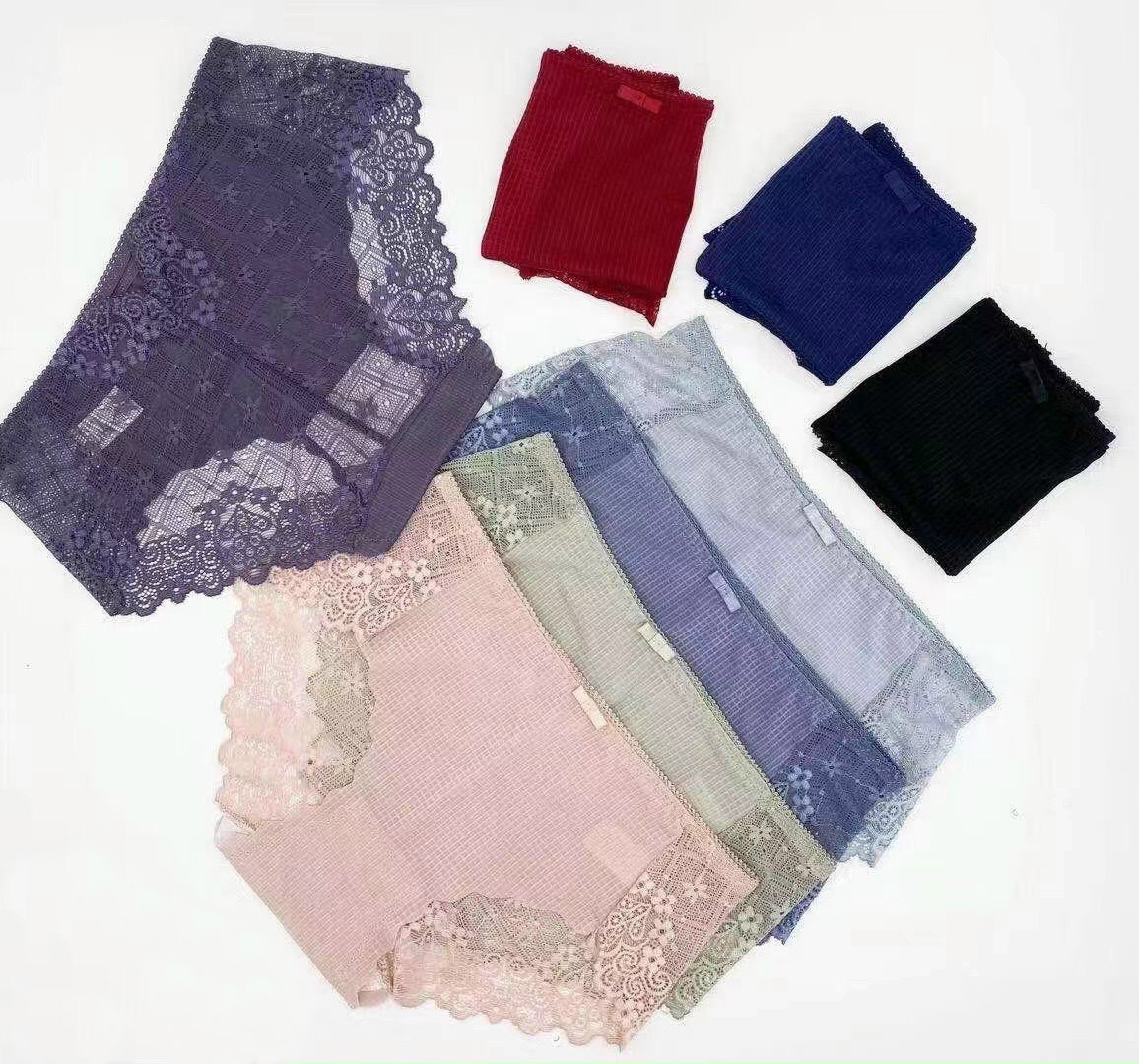 Combo 5 Quần lót ren nữ su đúc phối ren hoa kiểu mới cao cấp mềm mại