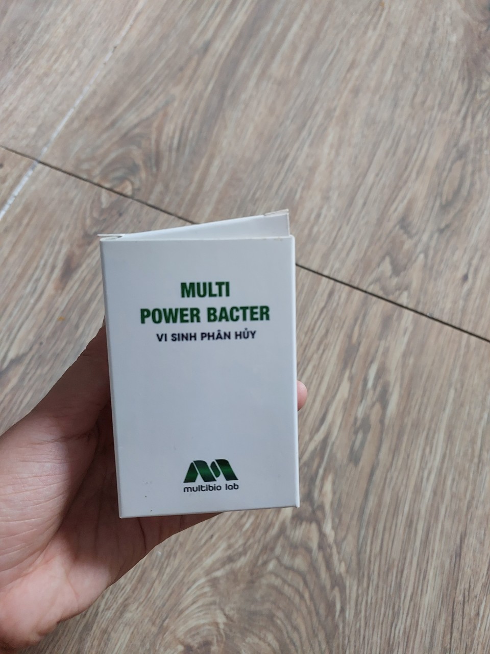 Multi power bacter của multibio lab - vi sinh phân huỷ dạng viên, phân huỷ phân, thức ăn thừa cho bể cá cảnh, thuỷ sinh