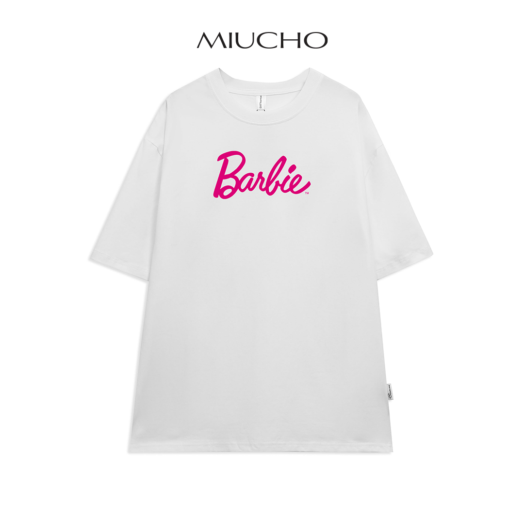 Áo thun nữ form rộng tay lỡ unisex đẹp, áo thun nữ form rộng tay lỡ unisex cotton hàn quốc AT020 Miucho basic tee