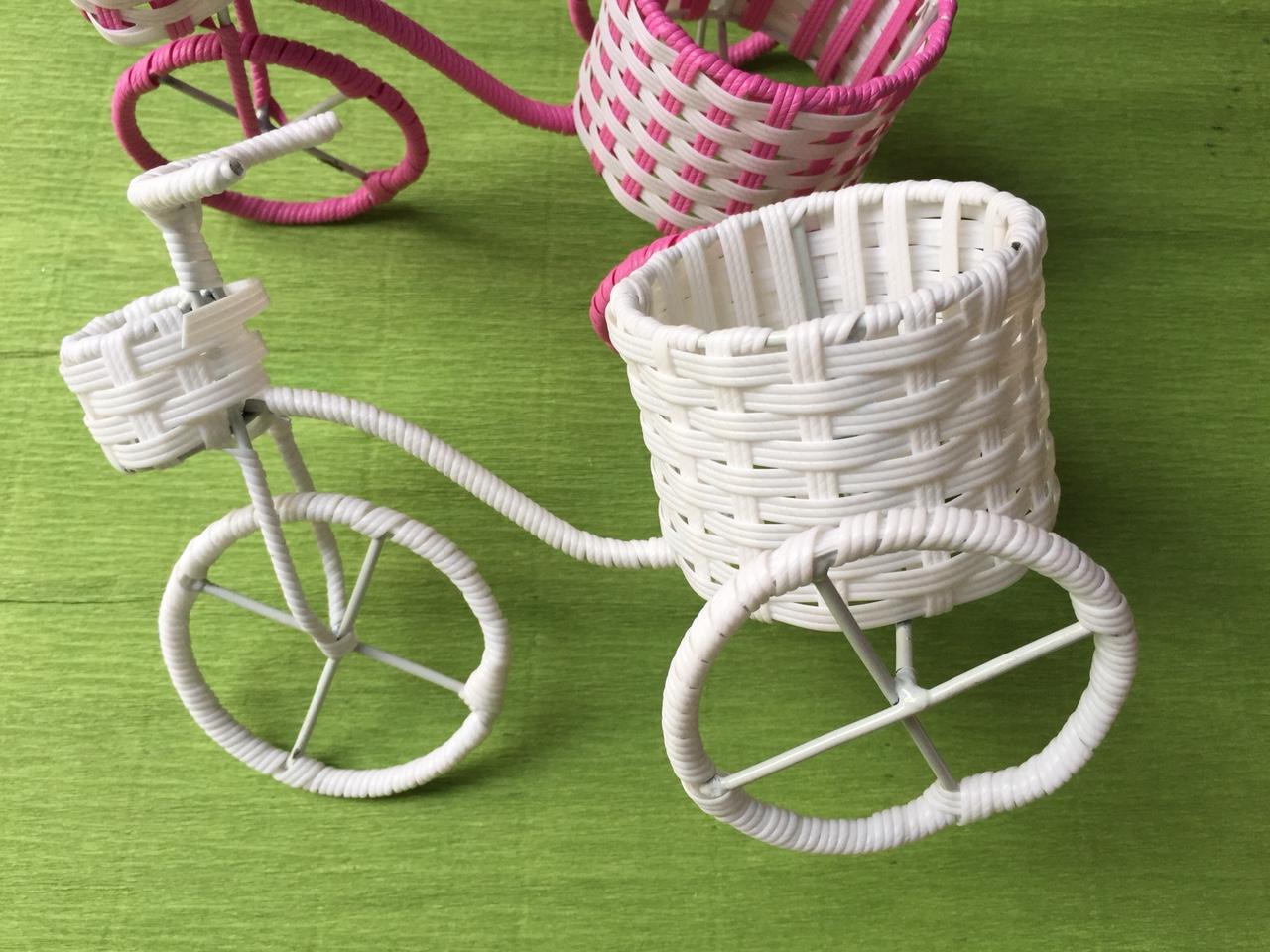 Giỏ hoa xe đạp – giỏ cắm hoa xe đạp