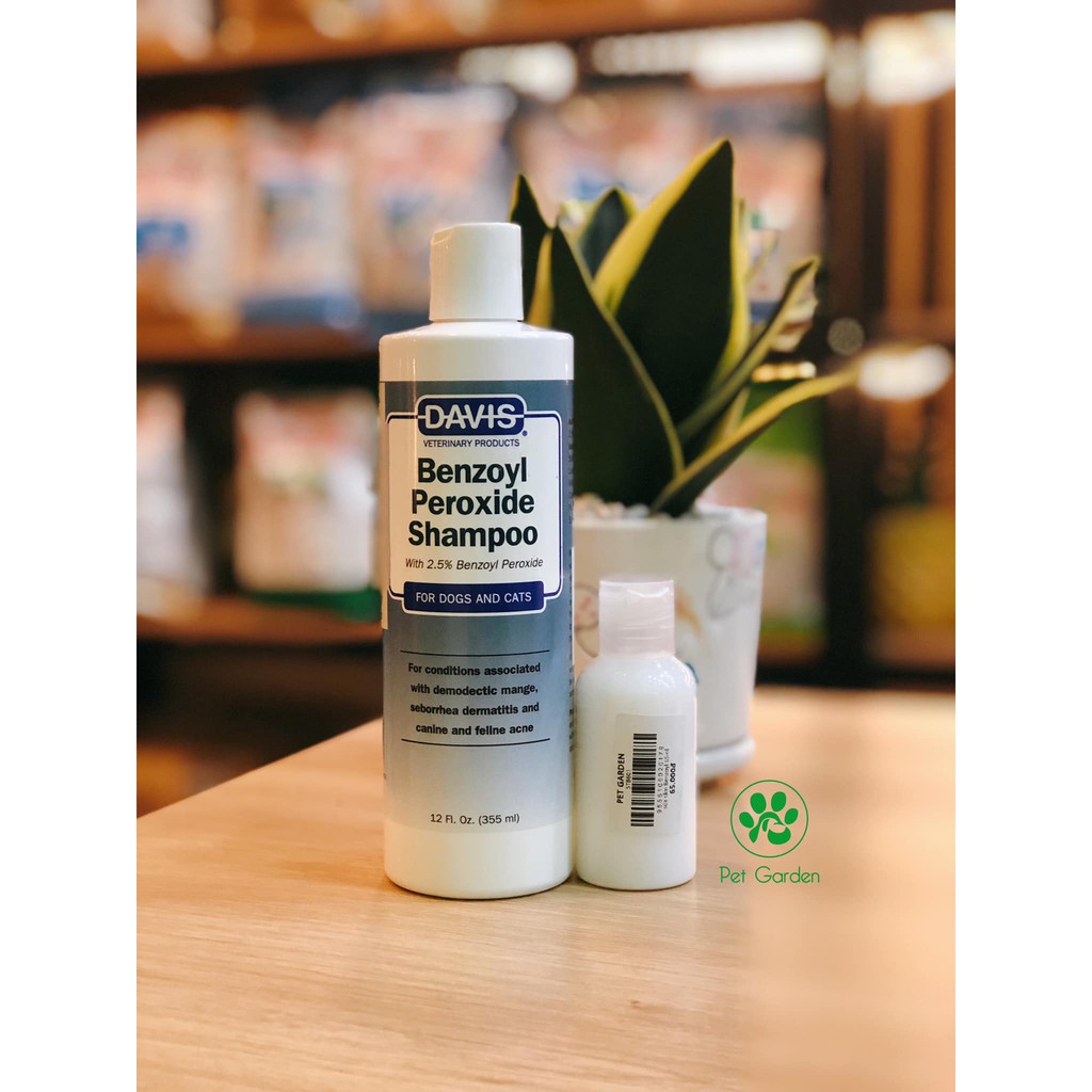 SỮA TẮM VIÊM DA CHO CHÓ DAVIS BENZOYL 355ml