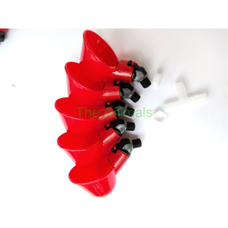 Cốc uống nước tự động cho gia cầm- máng uống cho gà - bát uống nước cho gà
