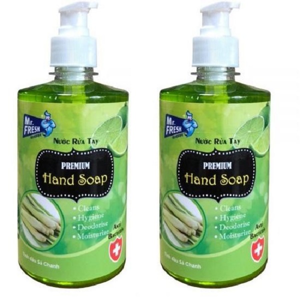 Nước rửa tay mr.fresh 500ml chanh xả