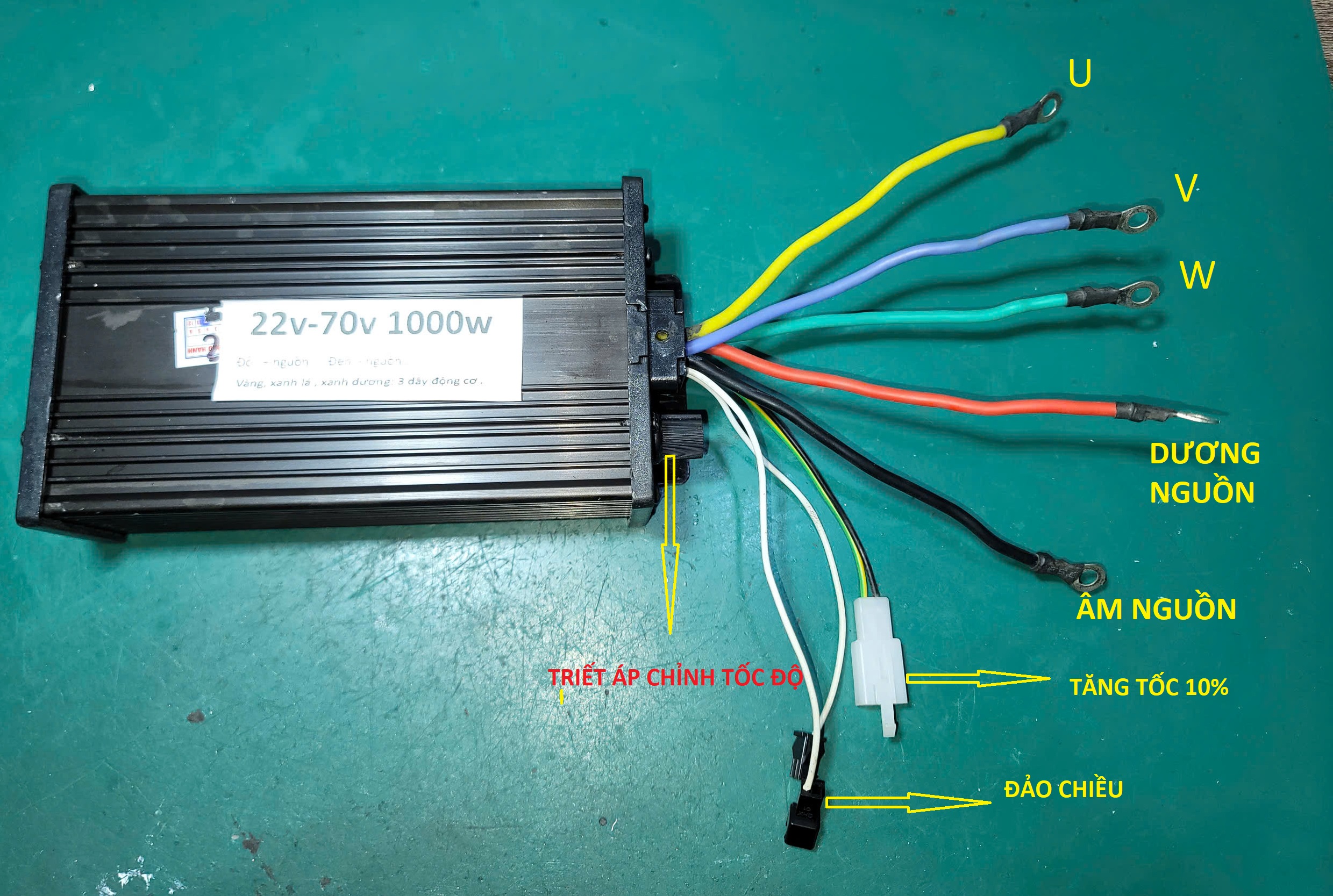 ic xe điện 350w tới 1500w đa năng, đã mod 8vol đến 70vol chạy động cơ không chổi than( ic tháo xe)