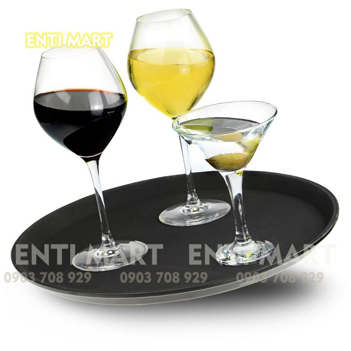 Khay phục vụ chống trượt tròn 28cm