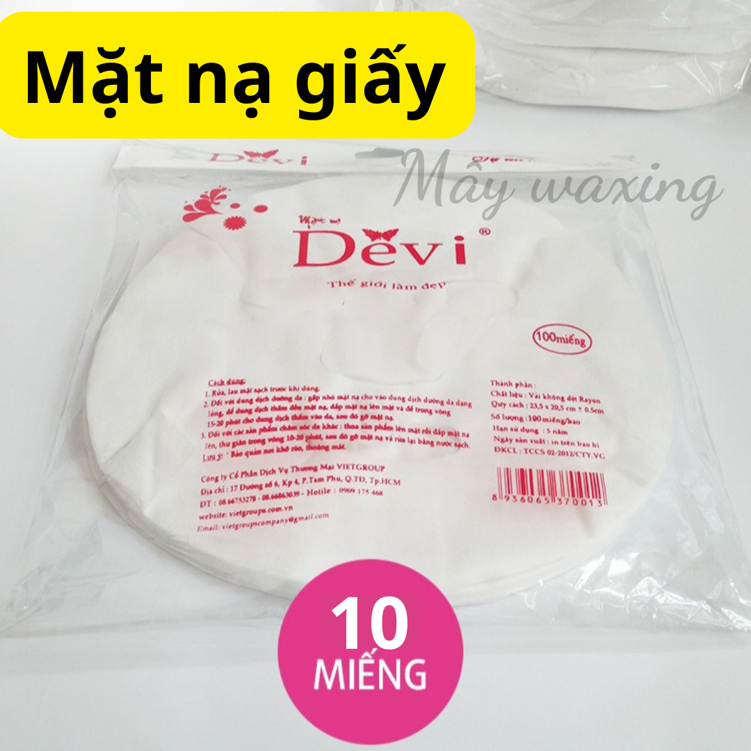 Mặt nạ giấy khô 10 miếng