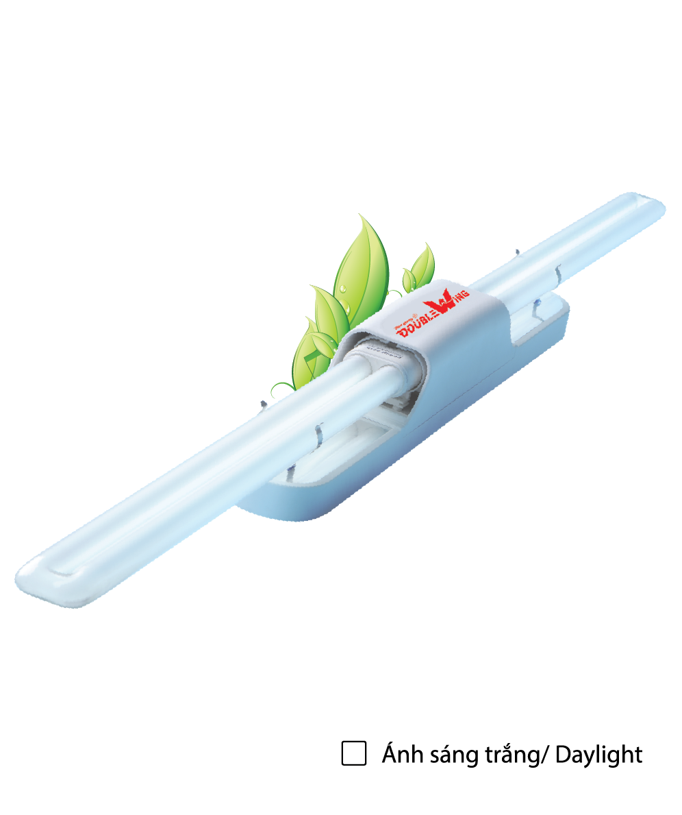 Bộ đèn điện quang double wing 36w x 2