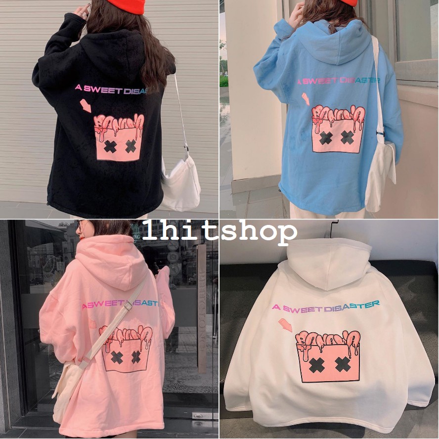 Áo Khoác Hoodie Ba. Na. Wa 5 Màu Unisex Form Rộng Tay Dài Trùm Mông Dấu Quần Nam Nữ Cao Cấp Giá Rẻ Cute Dễ Thương Dày Dặn Ấm