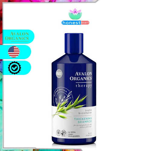 Dầu gội ngăn rụng tóc Avalon Organics Thickening Shampoo 414ml