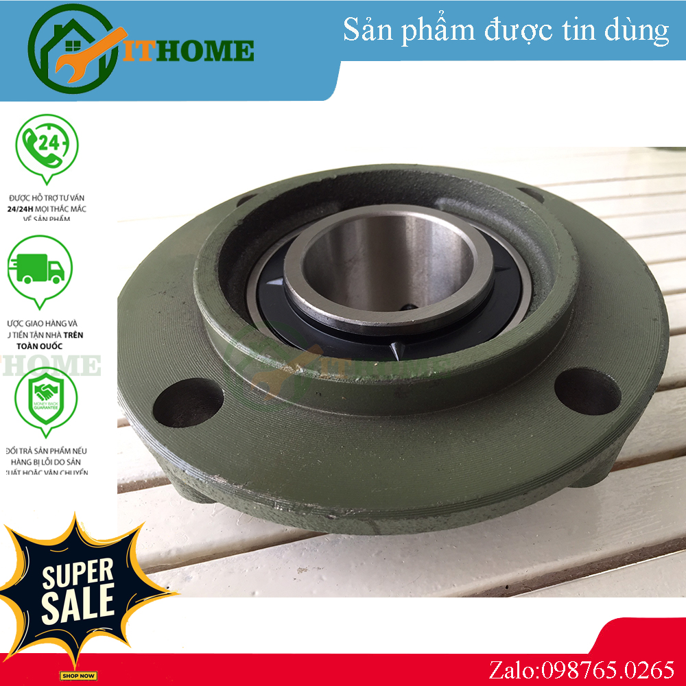 Gối đỡ vòng bi ucfc205 đương kính trục 25mm