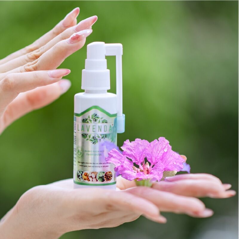 Dung dịch xịt thảo dược LAVENDA làm sạch vùng kín, xoá sổ khí hư huyết trắng nấm
