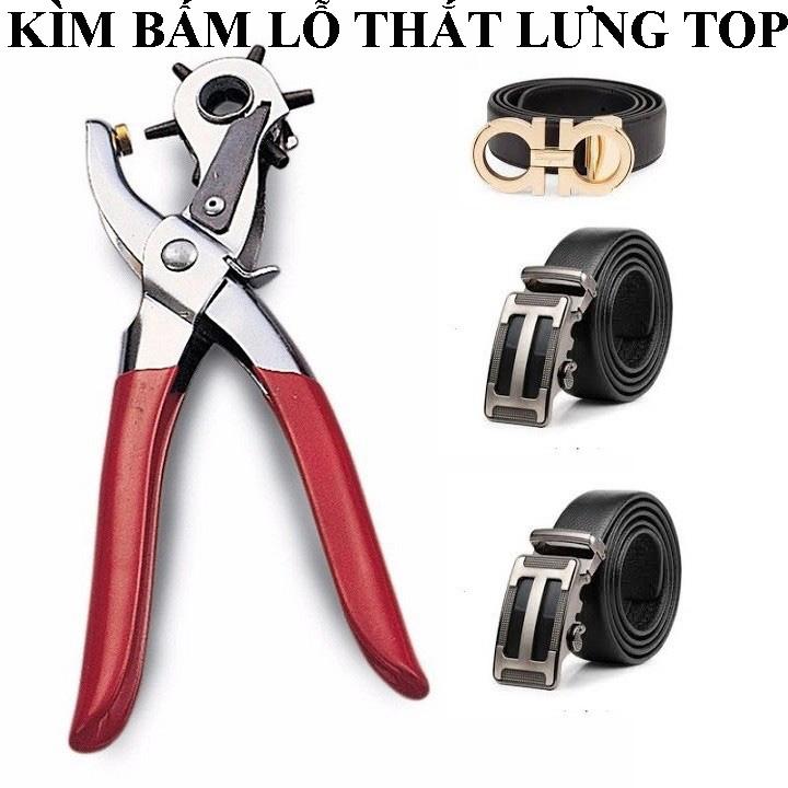 Dụng Cụ Bấm lỗ thắt lưng, Kìm bấm lỗ dây nịt, Kìm bấm lỗ dây da, Kìm đa năng, Kìm bấm lỗ thắt lưng  bấm lỗ đẹp, nhanh chóng.Bảo hành 1 đổi 1