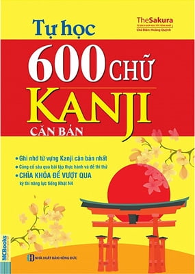 Fahasa - tự học 600 chữ kanji căn bản