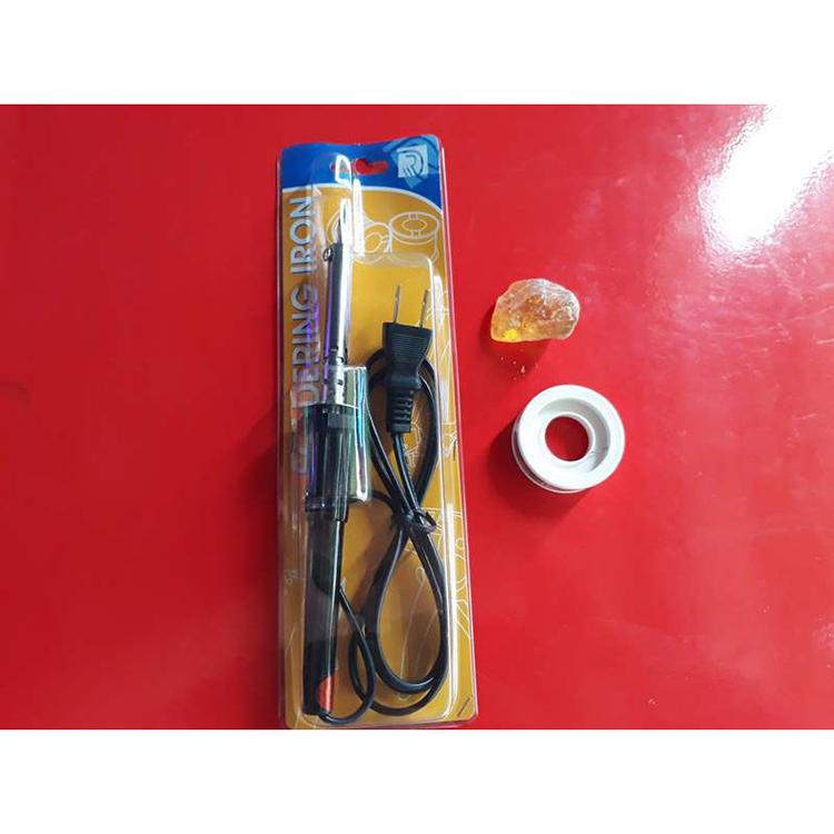 Máy hàn mạch điện tử mini - Hàn thiếc mini - Mỏ hàn chì RD 60W tặng kèm Chì hàn và Nhựa thông - bảo hành uy tín