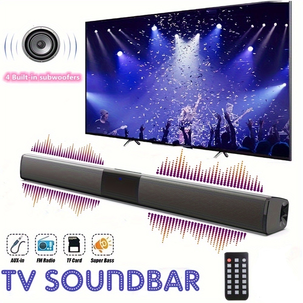 [Ship từ Tp.HCM] Hệ Thống Âm THANH Vòm 20w Loa Gia Đình, Âm Thanh Rạp Hát Tại Nhà, Âm Thanh Nổi Soundbar Không Dây, LOA TV