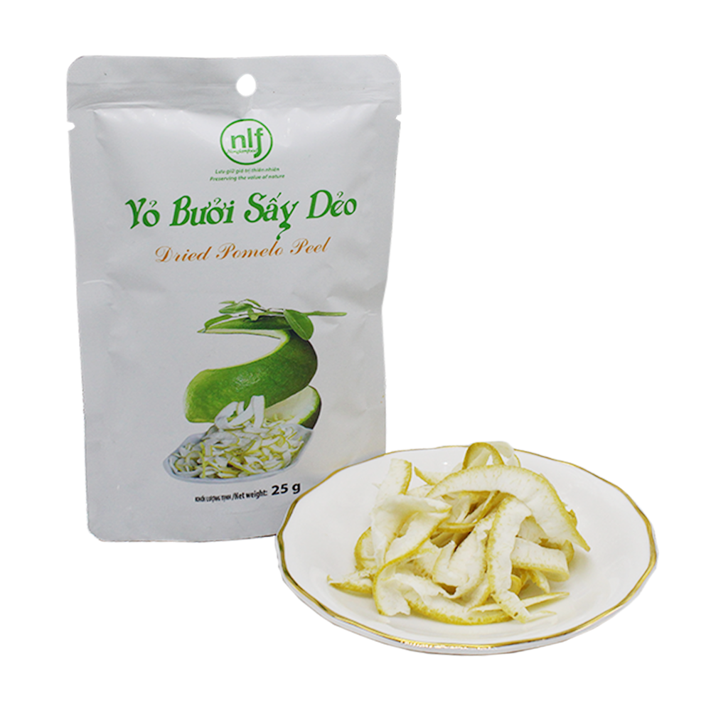 Vỏ Bưởi Sấy Dẻo Nong Lam Food 25g