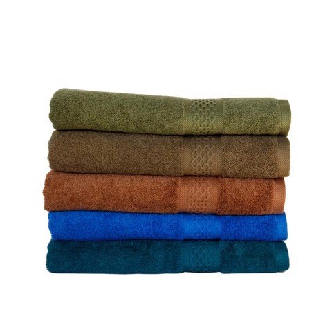 Khăn mặt cao cấp Mollis FM2X chất liệu cotton Lap Yarn mềm mại 34x78cm 115gr