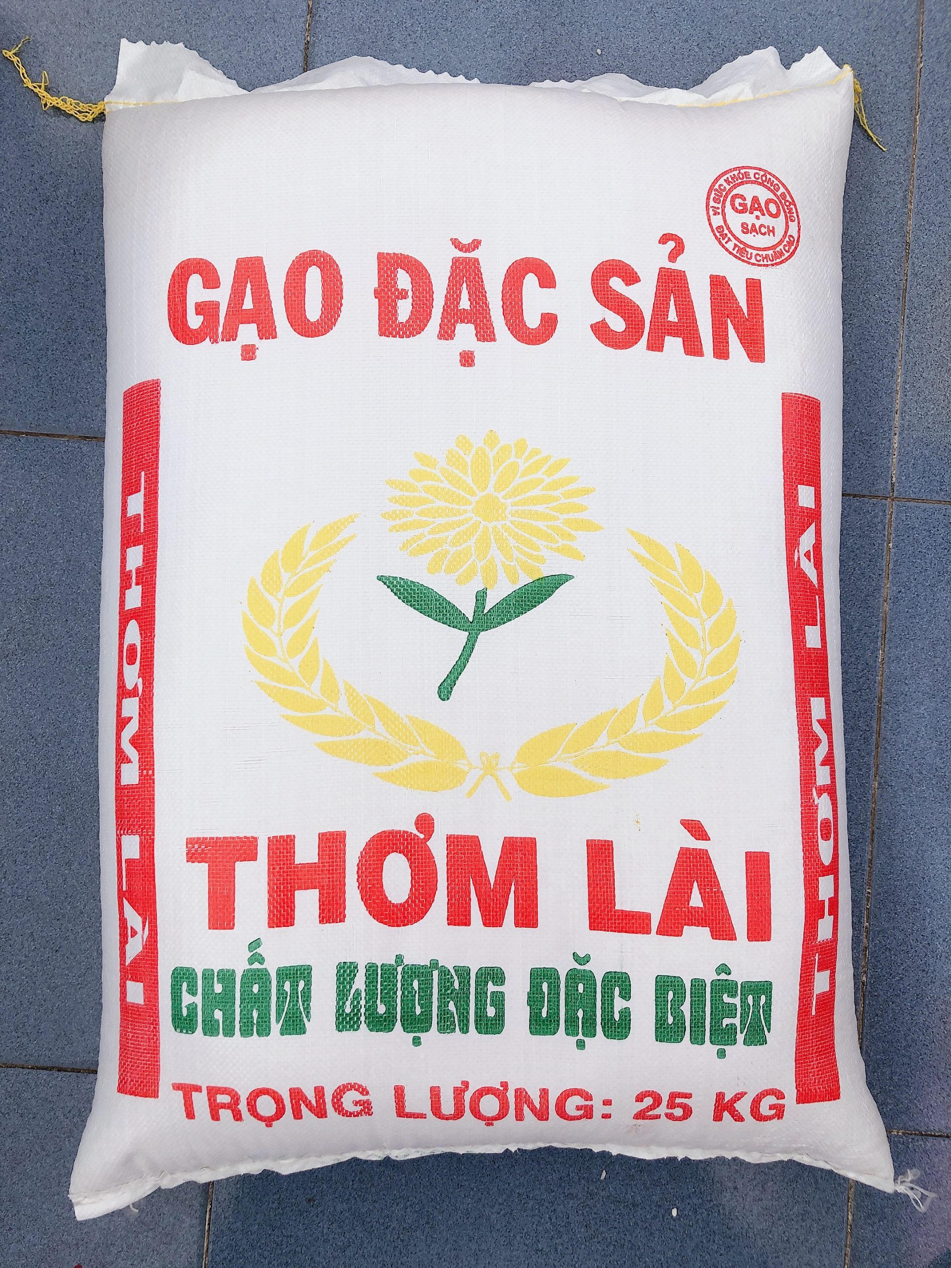 Gạo thơm lài -gạo thơm dẻo vừa bao 5kg