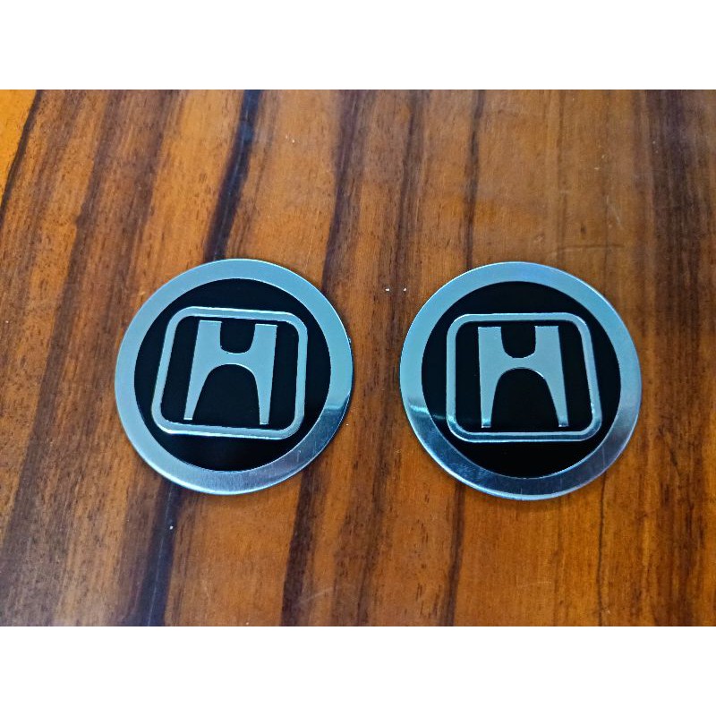 Bộ 2 lô gô nổi chữ H nhôm 5cm hàng nhập Thái Lan
