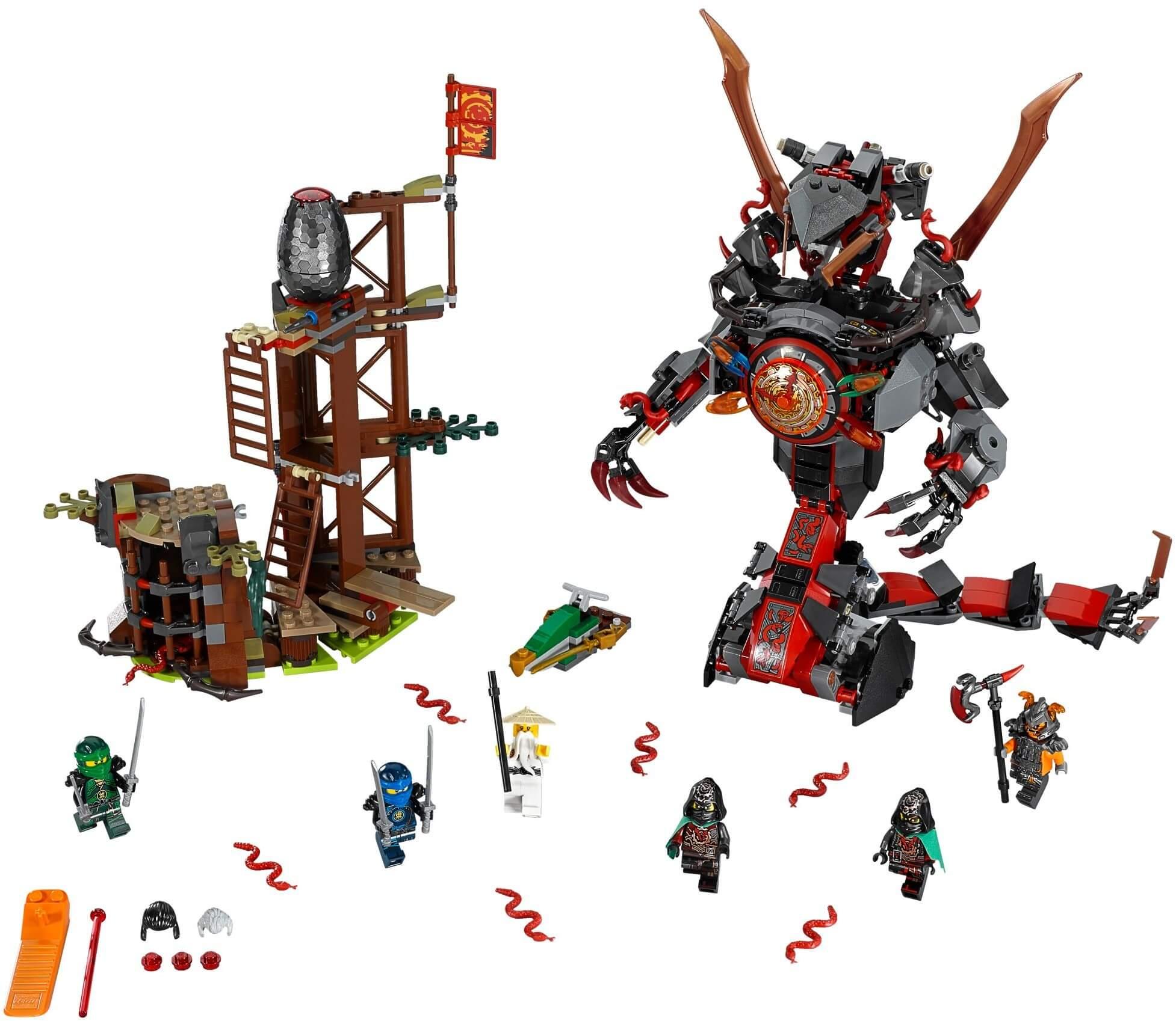 Mua đồ chơi LEGO 70626 - LEGO Ninjago 70626 - Quái Vật Rắn Khổng Lồ đại chiến (LEGO 70626 Dawn of Iron Doom)