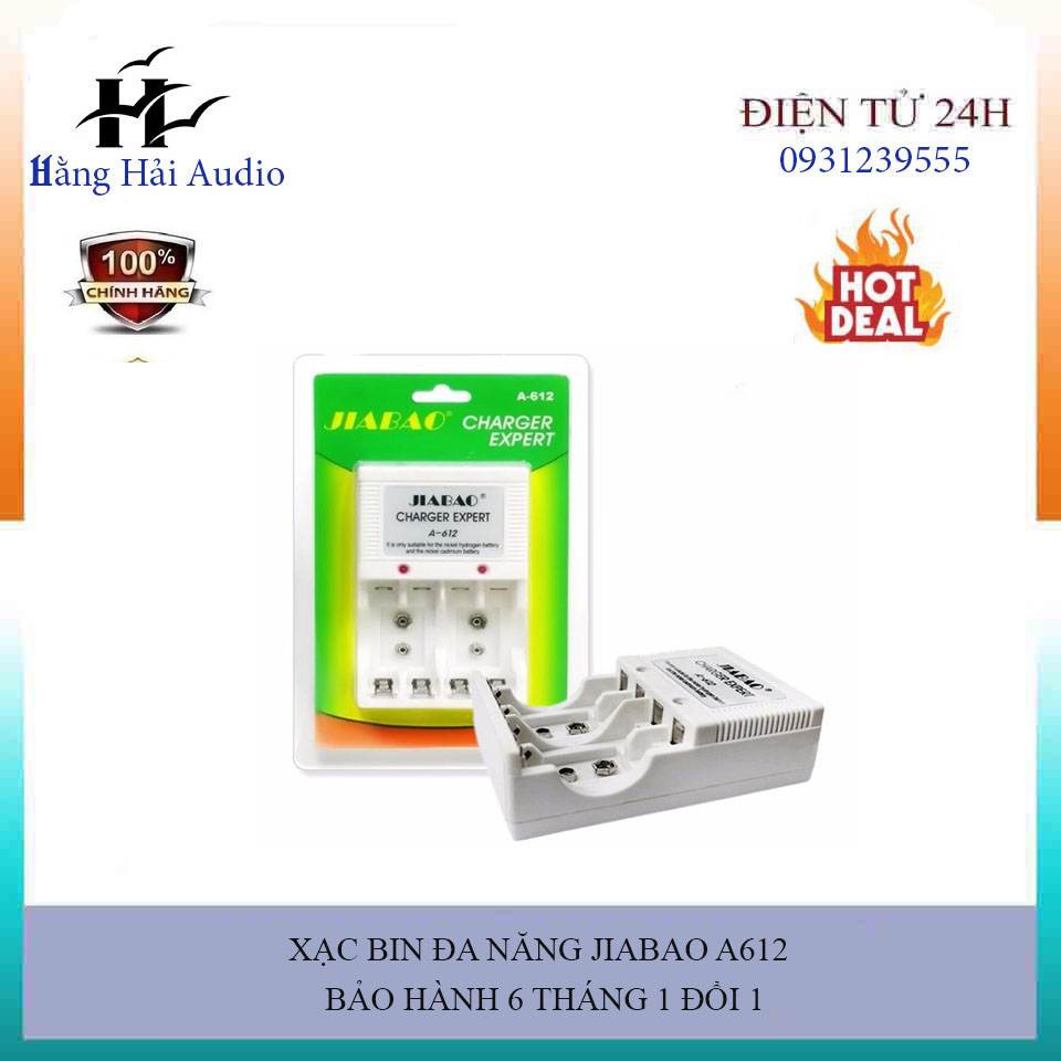 Xạc bin đa năng jiabao - a612