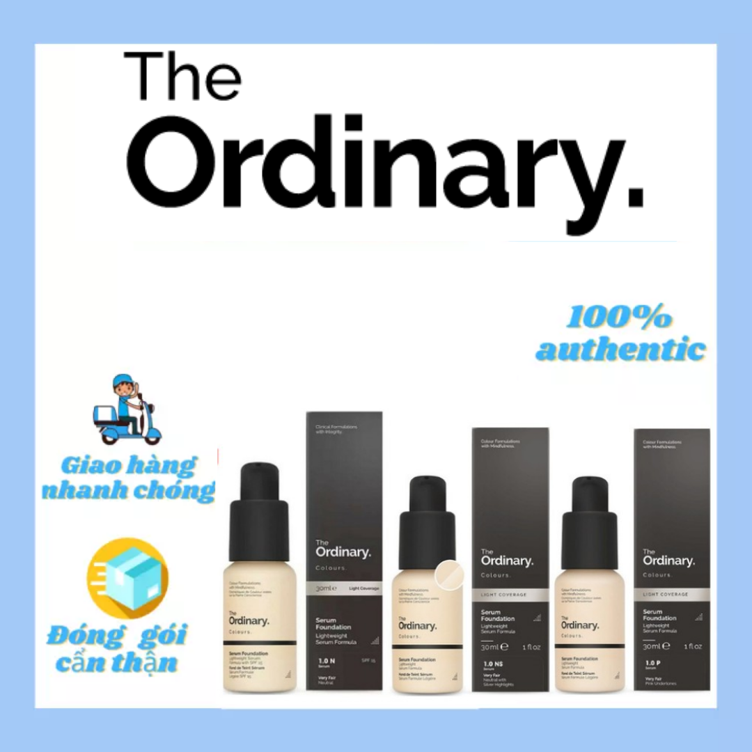 Kem Nền The Ordinary Serum Foundation Lightweight Serum Formula
