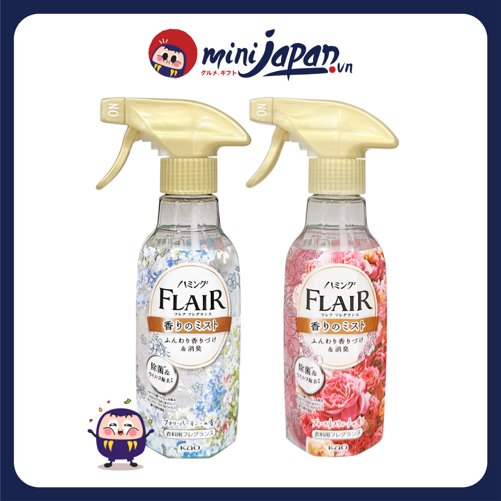 Xịt thơm và làm phẳng quần áo KAO 270ml Nhật Bản
