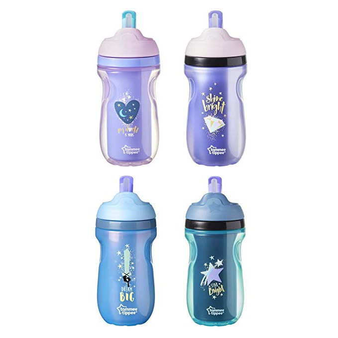 Bình uống nước Tommee Tippee cáchnhiệt 9 Oz