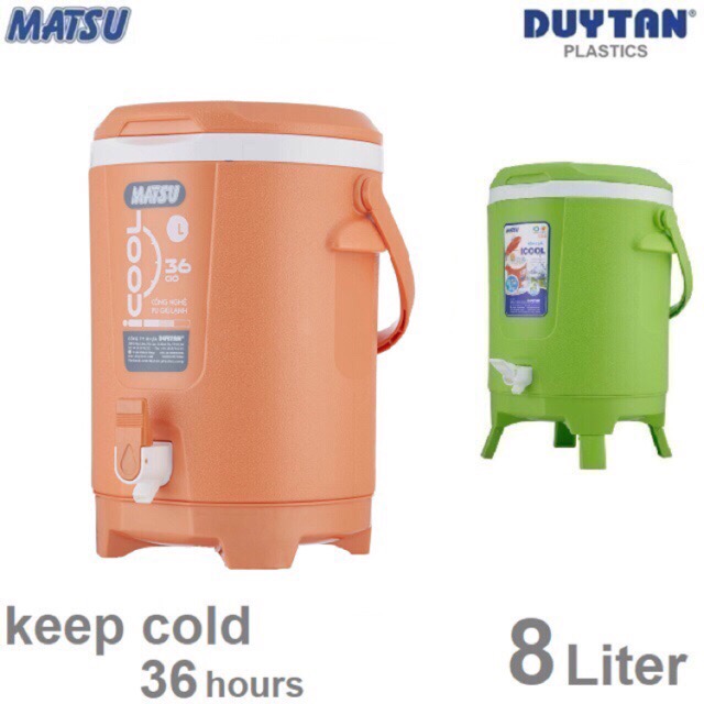 Bình đá giữ nhiệt 8 lít  Duy Tân Matsu iCool
