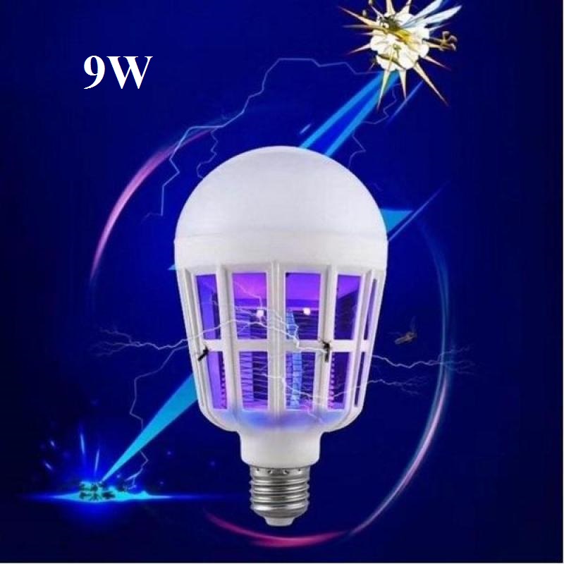 Bóng đèn led chiếu sáng bắt muỗi 9W/ 15W- Đèn bắt muỗi, côn trùng an toàn, tiết kiệm và hiệu quả