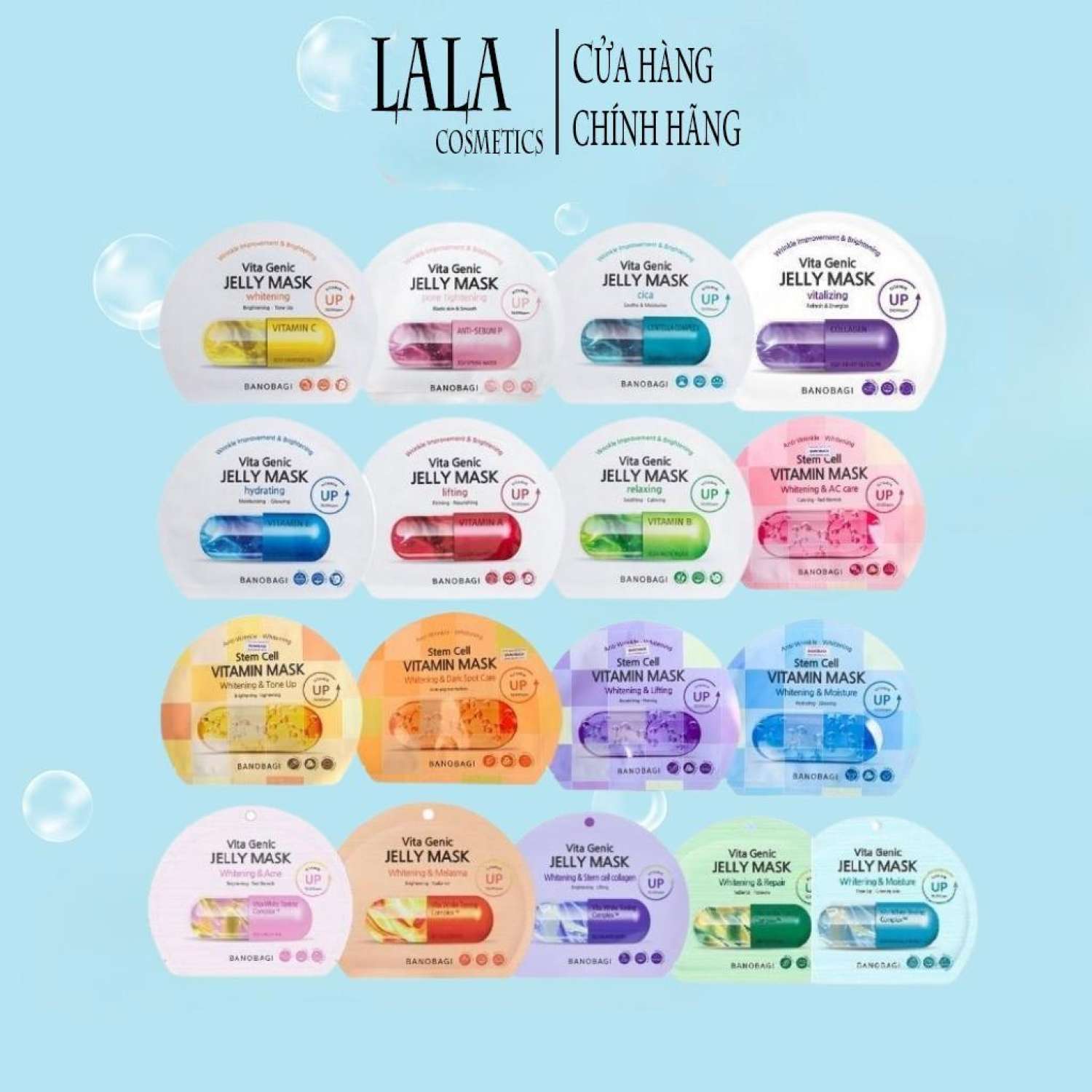Mặt Nạ Banobagi Vita Genic Jelly Mask Hàn Quốc 30ml