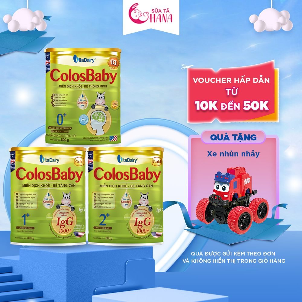 Sữa Colosbaby Gold lon 800g-tích app-hàng nhập trực tiếp từ cty Vitadairy