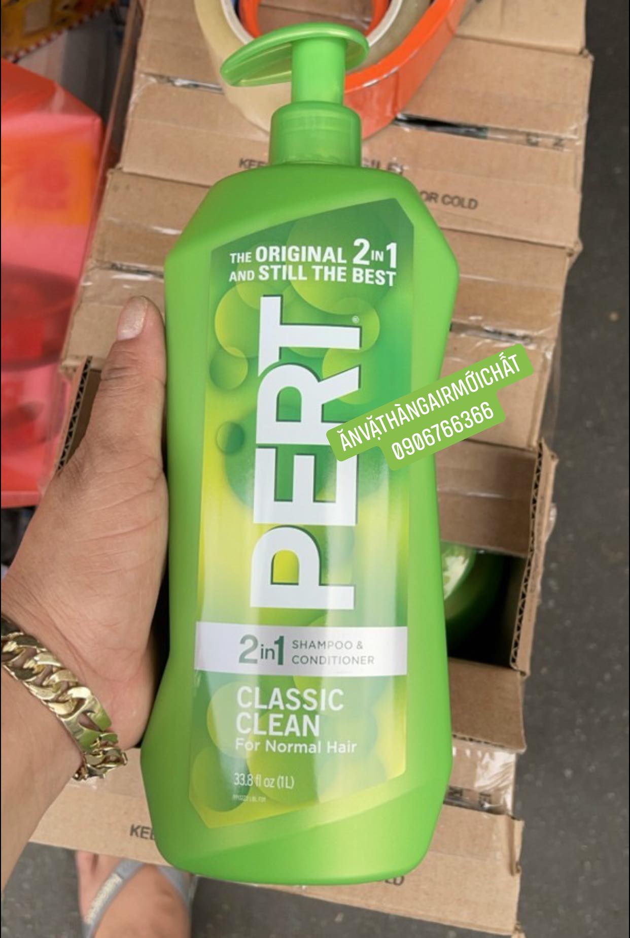 Dầu gội - xả pert 2 in 1 - 1 lit