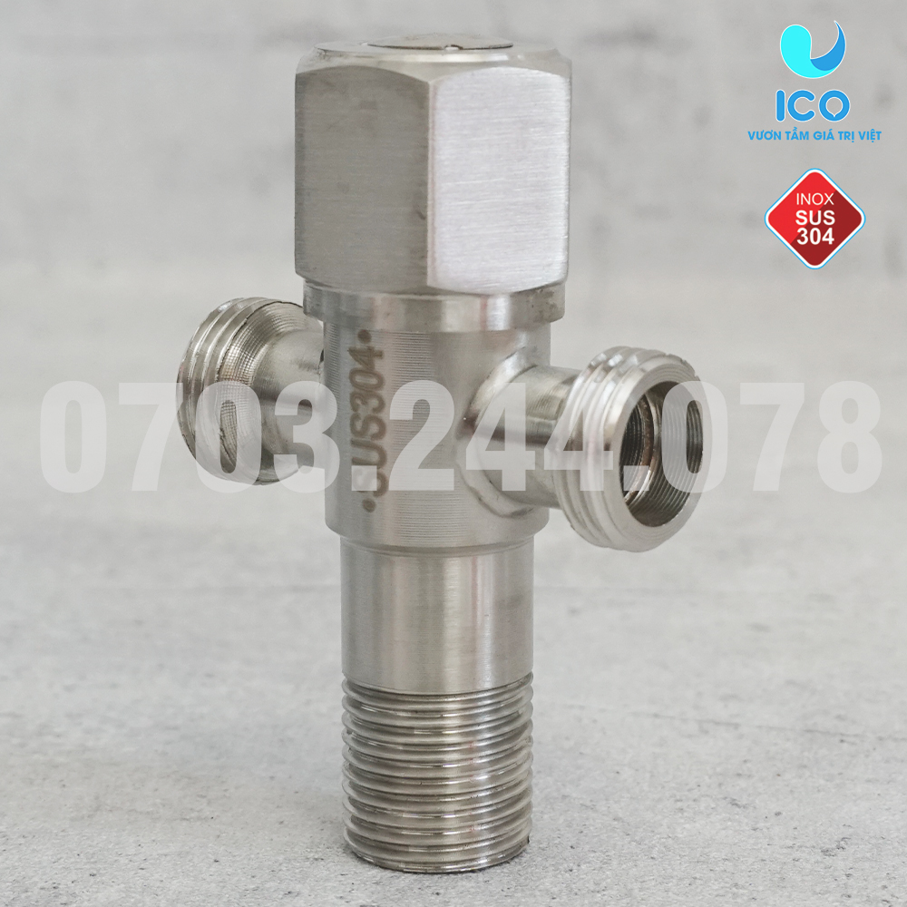 Van t chia nước giảm áp - khóa