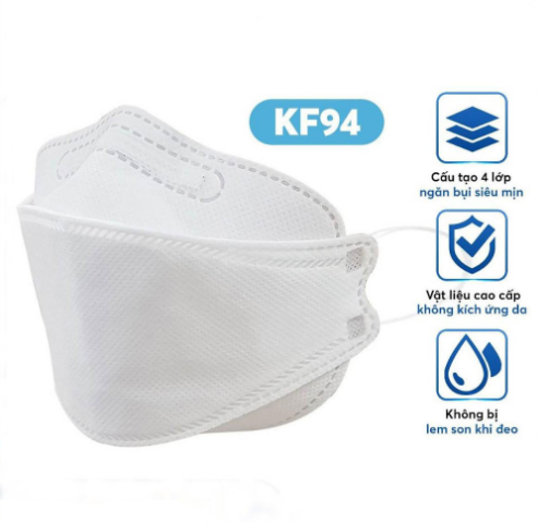 Khẩu trang KF94 hàn quốc 4 màu