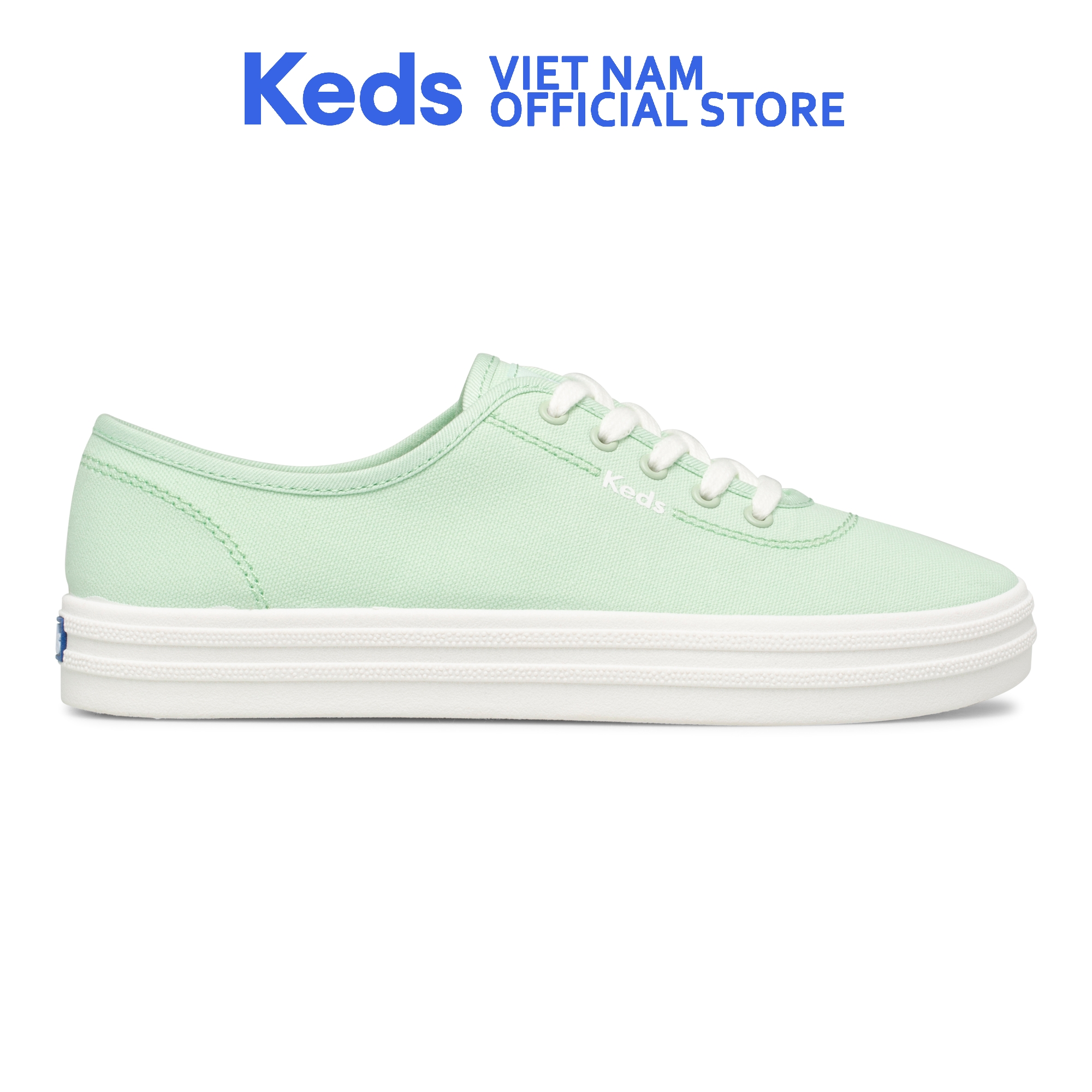 Giày keds nữ - breezie canvas - mint - kd065863