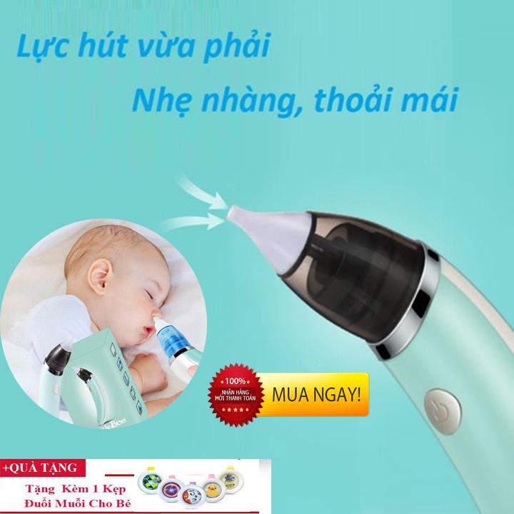 [HCM]Máy Hút Mũi Tự Động Vệ Sinh Cho Bé-Máy Hút Mũi Cho Bé CHỗng NghẹtKhò KhèViêm...AN TOÀN-Dễ Dàng Sử Dụng-Bảo Hành 1 Đổi 1