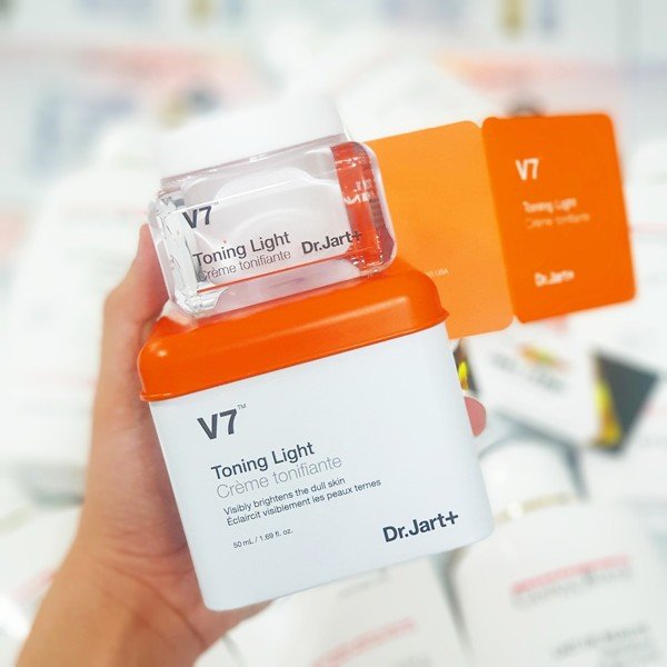 [HCM][SIÊU TRẮNG MỊN] Kem Dưỡng Trắng Và Tái Tạo Da Cao Cấp V7 Toning Light Dr Jart Hàn Quốc 50ml - Kem ngăn ngừa lão hóa - Kem duong trang - Kem face