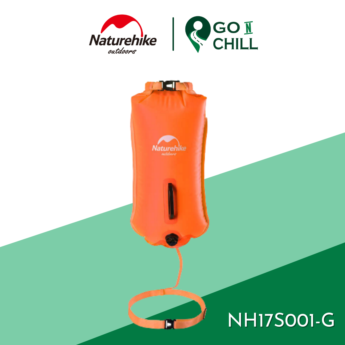 Phao bơi biển kiêm túi khô chống nước NatureHike NH17S001-G