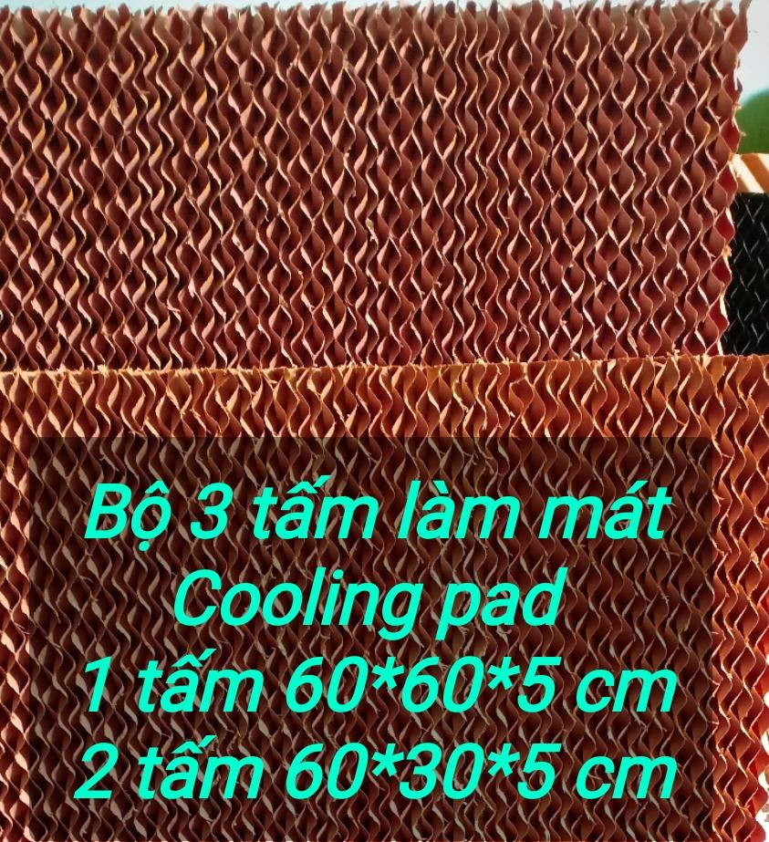 Bộ 3 tấm Cooling pad 60x60/30x5/5