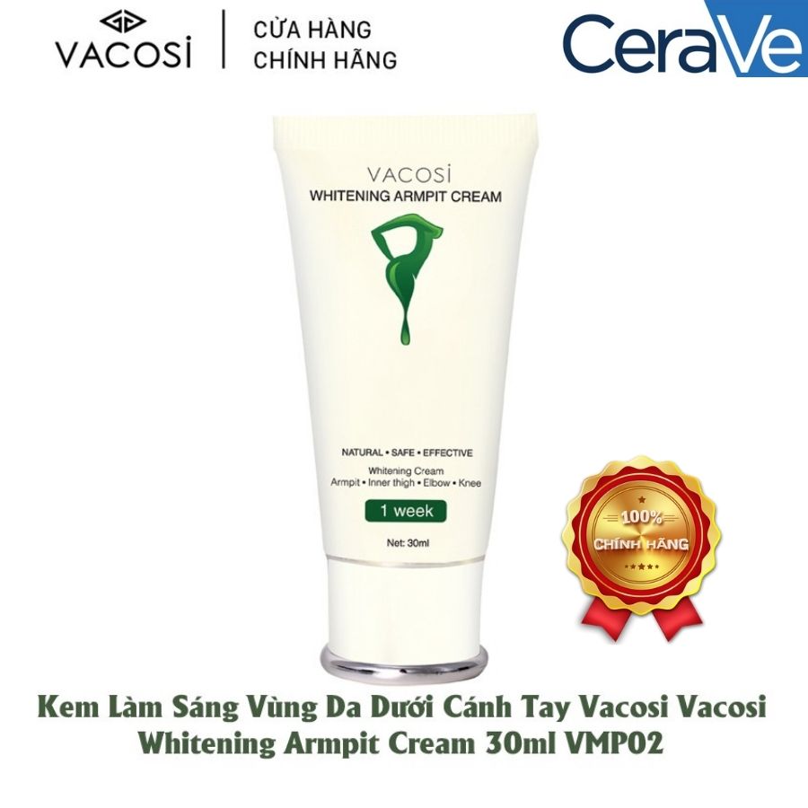 Kem tri Thâm Nách Vacosi Whitening Armpit Cream 30ml