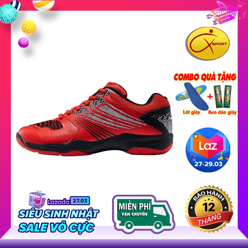 Giày cầu lông Kawasaki K163, đế kếp, chống trơn, chống trượt, ôm chân, bền bỉ - Giày cầu lông nam nữ- Giày bóng chuyền nam nữ- giày thể thao nam nữ