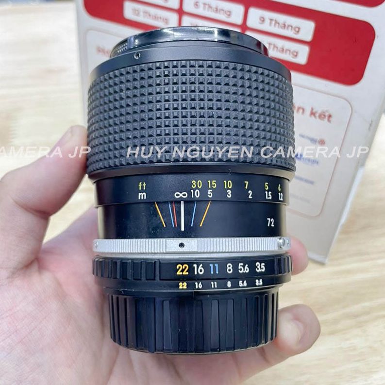 ỐNG KÍNH Nikon 36 72 F3.5  AIS  series E đẹp 95-99% , ống kính lấy nét bằng tay. MF