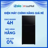 [GIAO TẠI HCM] Tủ lạnh Hitachi Inverter 390 lít R-FVY510PGV0(GBK) - Hệ thống làm lạnh quạt kép - Làm lạnh nhanh - Làm đá tự động