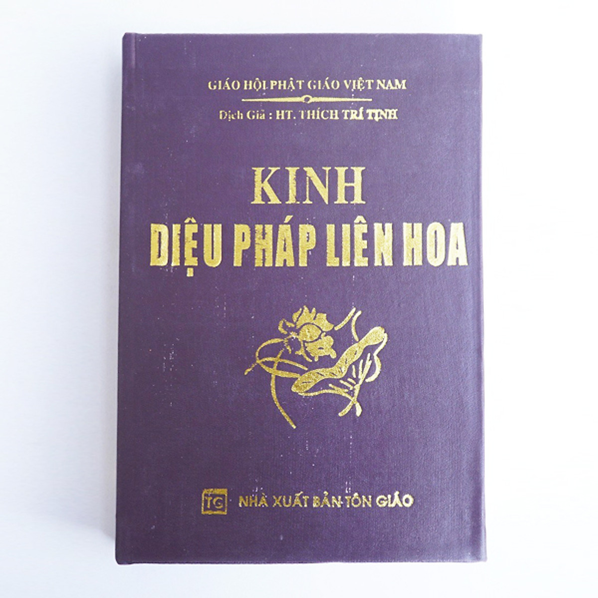 Kinh diệu pháp liên hoa bìa da tái bản