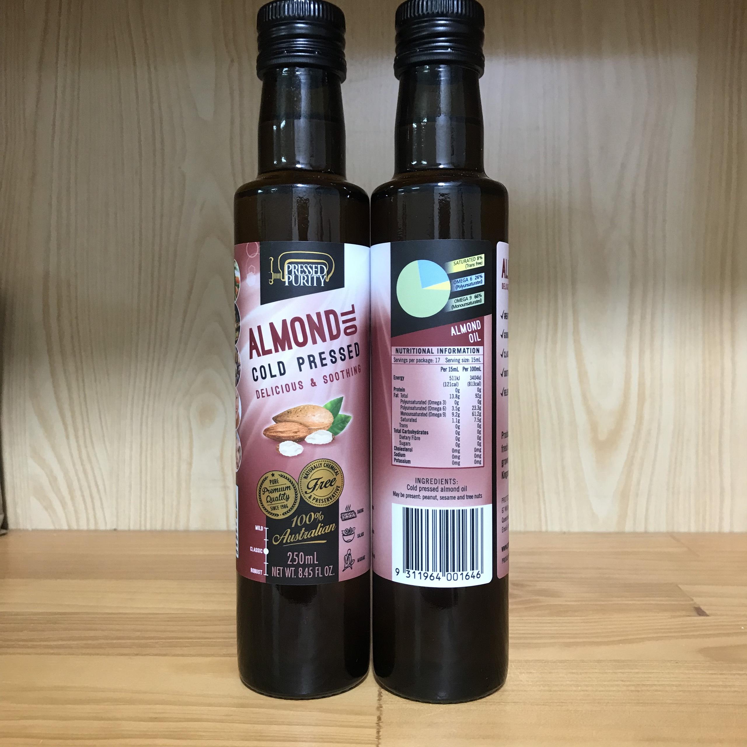 Dầu Hạnh Nhân Ép Lạnh Úc 250ml hàng mới về