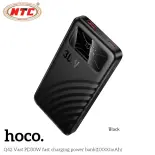 Pin Sạc Dự Phòng Hoco Q42 10000mAhTypeC in/out PD 30W, USB-A out 22.5W, Thiết kế mỏng gọn (Đen) - Hàng Chính Hãng