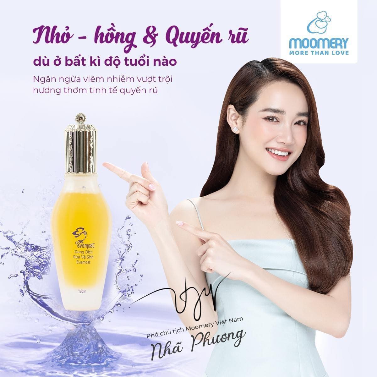 Evamost dung dịch vệ sinh phụ nữ chai 120ml